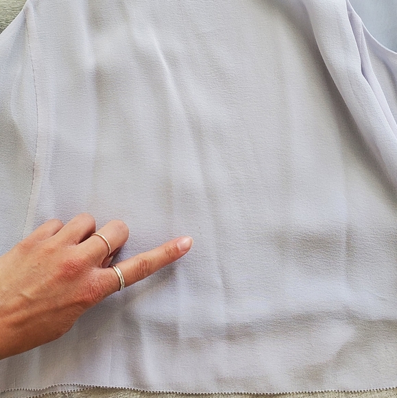 Wilfred 100% silk crop camisole tank size small - Picture 8 of 10